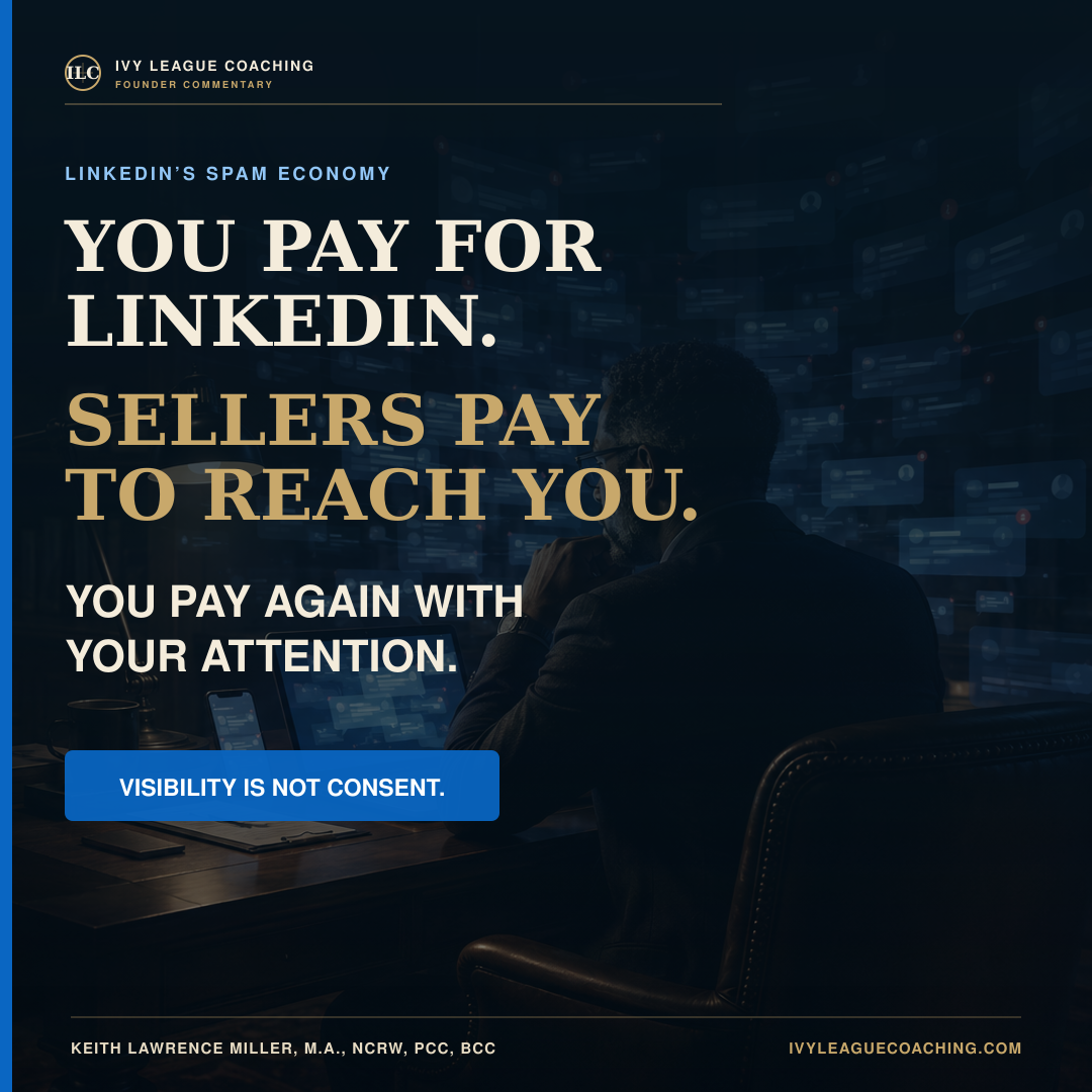 LinkedIn has built a spam economy around your attention.